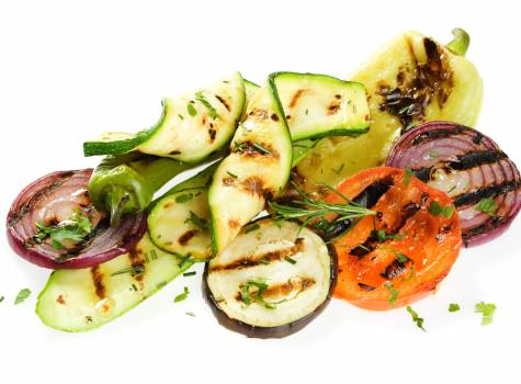 Schlosshotel Marienbad - grill vegetabels